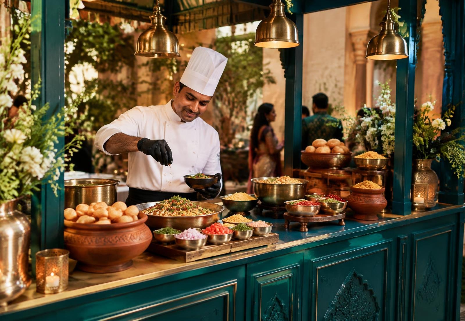 Premium Chaat King live food counter