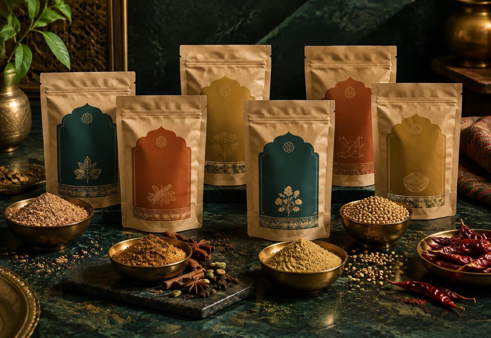 Chaat King signature spice and masala collection